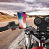 Motorcycle & Bicycle Phone Mount – Adjustable Handlebar Holder for 4–6.5” Phones