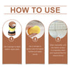 Jue-Fish Leather Repair Cream Leather Renovation Repair Furniture Sofa Leather Maintenance Multi-Functional Care Cream