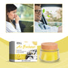 Lemon Fragrance Car Solid Balm, Car Air Fresh Light Fragrance Portable Car Balm