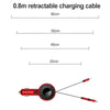 3-in-1 Retractable Car Charger – Fast Charging Cable for iOS, Android & Type-C