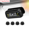 Solar TPMS Tire Pressure Monitoring System – Smart Digital Car Safety Sensor