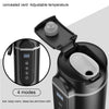 12V/24V Smart Car Heating Cup – 420ml Heated Mug with Temperature Control