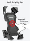 Motorcycle & Bicycle Phone Mount – Adjustable Handlebar Holder for 4–6.5” Phones