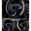 38CM Car Steering Wheel Cover Auto Steering Wheel Braid On The Steering Wheel Cover Case Funda Volante Universal Car Accessories