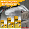 Steering Wheel & Leather Foam Cleaner – Multi-Functional Interior Decontamination Spray