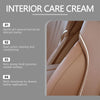 Homonth Car Leather Care Cream, Interior Leather Cleaning Decontamination New Bright Multi-Functional Care Cream