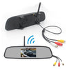 Rearview Mirror Camera Dvr 4.3-inch Rear View Mirror + Reversing Camera Wireless Car Reversing Camera Automobile Video Recorder